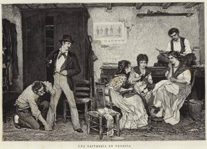 A tailor in Venice  by Eugen von Blaas